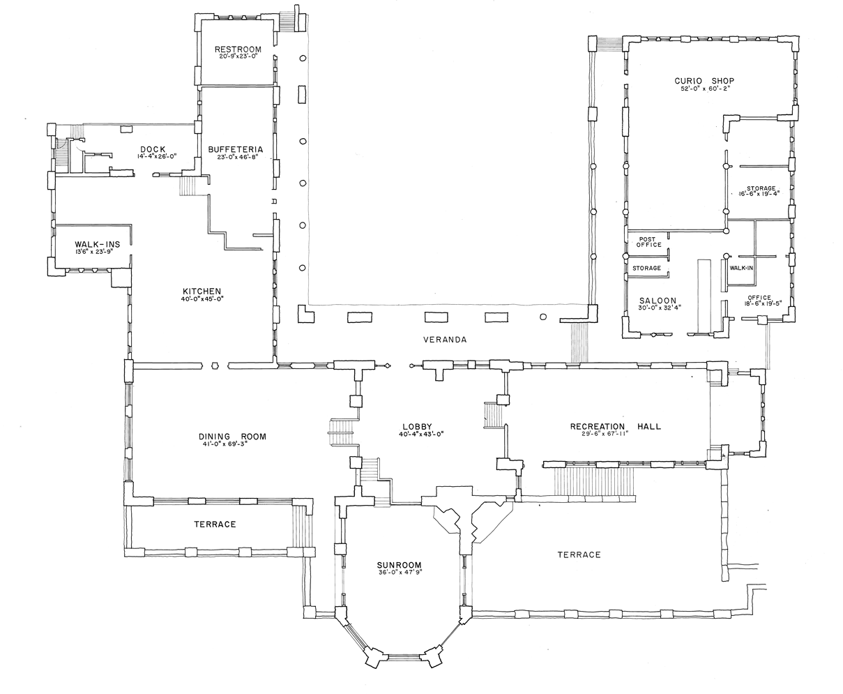 Map of the Lodge